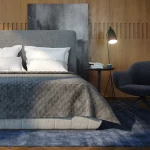 Покрывало ТЕП "VELOUR" 180*240 см светло-серый