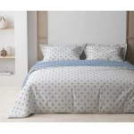 Комплект постільної білизни "Happy Sleep" Light Blue Dots, 50x70 полуторний