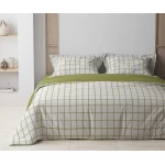 Комплект постільної білизни "Happy Sleep" Olive Check, 50x70 сімейний
