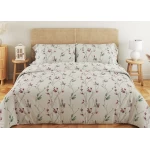 Комплект постельного белья ТЕП "Soft dreams" Branch on White, 70x70 полуторный