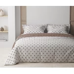 Комплект постельного белья "ТЕП" Cappuccino Dots, 70x70 семейный