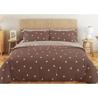 Комплект постільної білизни ТЕП "Soft dreams" Cappuccino Night, 70x70 євро