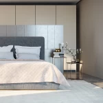 Покривало ТЕП "VELOUR" 180*240 см Пудра/Ромб прямий