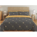 Комплект постельного белья ТЕП "Soft dreams" Grey and Orange, 70x70 двуспальный