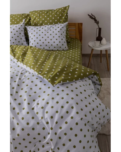 Комплект постельного белья "ТЕП" Olive Dots, 70x70 семейный