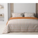 Комплект постельного белья "ТЕП" TERRACOTTA Check, 70x70 семейный