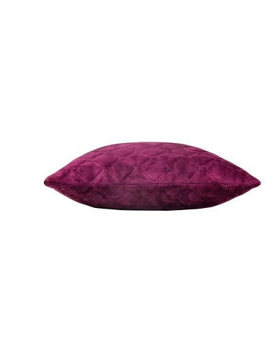 Подушка декоративна "VELOUR" 40*40 см бордовий